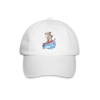 SUP - Stand Up Paddling Paddleboard - Casquette classique - blanc/blanc - Devant
