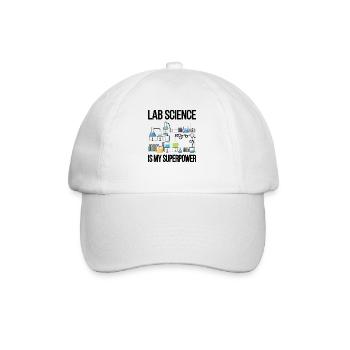 Technicien de laboratoire Technicien médical Technicien de laboratoire Tech de laboratoire - Casquette classique - blanc/blanc - Devant