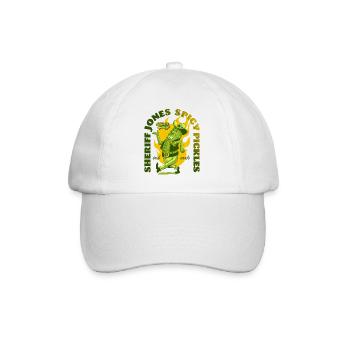 Essiggurken - Baseballkappe - Weiß/Weiß - Vorne