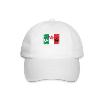tour france, tour france Straßenrennen, mont - Baseballkappe - Weiß/Weiß - Vorne