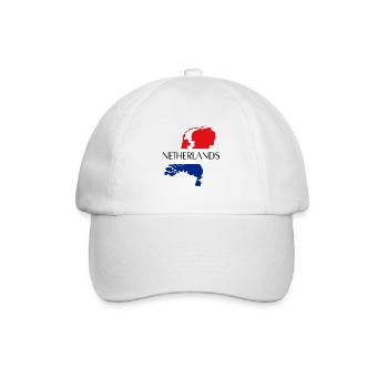 Netherlands Football ,Holland , Basse-Terres - Casquette classique - blanc/blanc - Devant