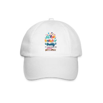 Happy Birthday Daddy Baby Bodysuit - Baseball Cap - white/white - Front