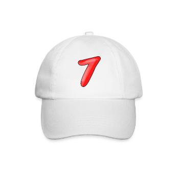 7 - Casquette classique - blanc/blanc - Devant