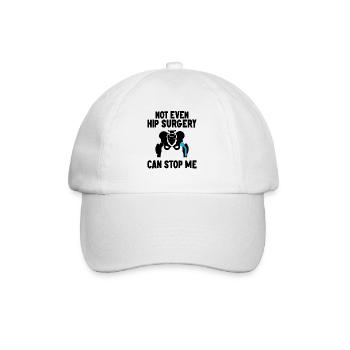Rétablissement Nouvelle hanche OP Opération Rengaine - Casquette classique - blanc/blanc - Devant