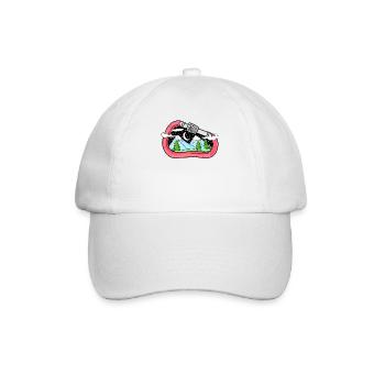 Carabine montagne montagne cadeau alpiniste - Casquette classique - blanc/blanc - Devant