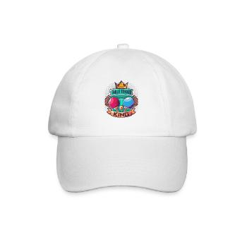 Table Tennis Ping Pong Equipment for Table Tennis Sp - Baseball Cap - white/white - Front