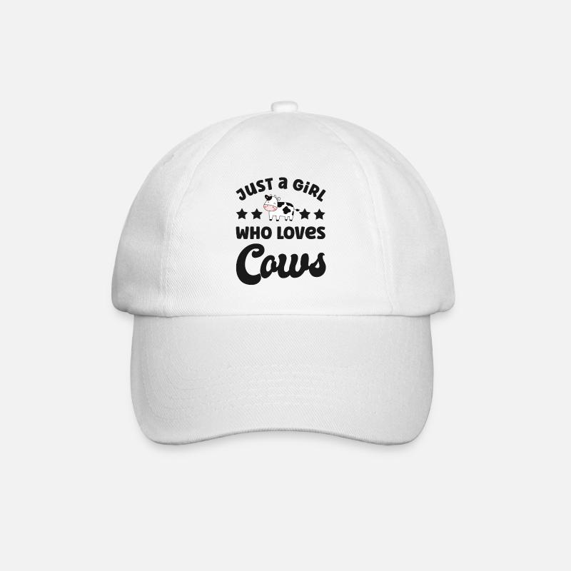 Vache Vaches - Casquette classique - blanc/blanc