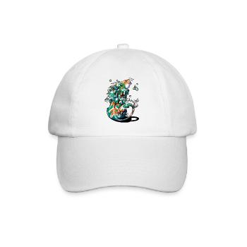 Lion - Baseballkappe - Weiß/Weiß - Vorne