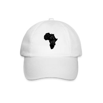 Africa Lion - Big Cat - Kenya - Cat - Baseball Cap - white/white - Front