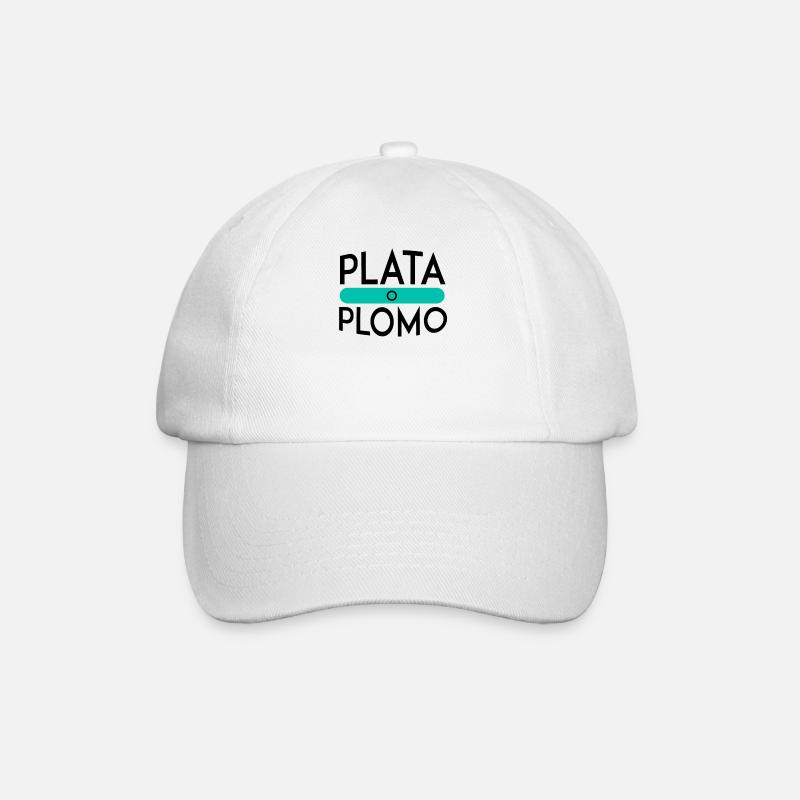 Plata O Plomo - Casquette classique - blanc/blanc