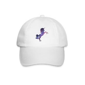 Unicorn Universe - Baseballkappe - Weiß/Weiß - Vorne