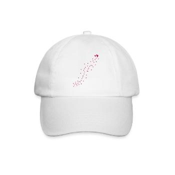 Heart Red Hearts - Baseball Cap - white/white - Front
