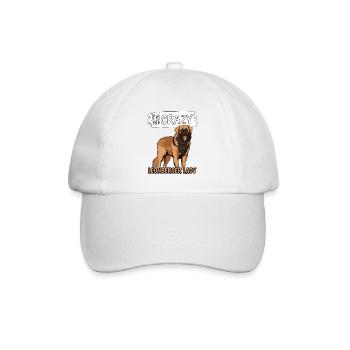 Leonberger I’m The Crazy Leonberger Lady - Casquette classique - blanc/blanc - Devant