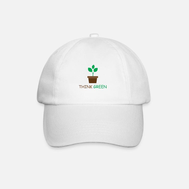 Sustainability - Baseball Cap - white/white