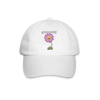 BLUME GARTENPRINZESSIN - Baseballkappe - Weiß/Weiß - Vorne