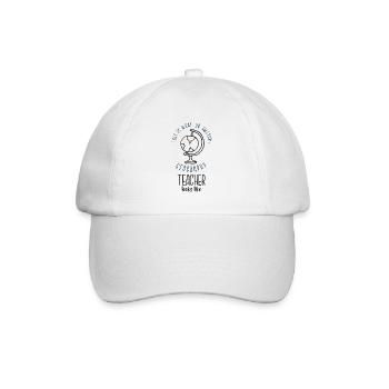 Fantastique école de géographie École de géographie - Casquette classique - blanc/blanc - Devant