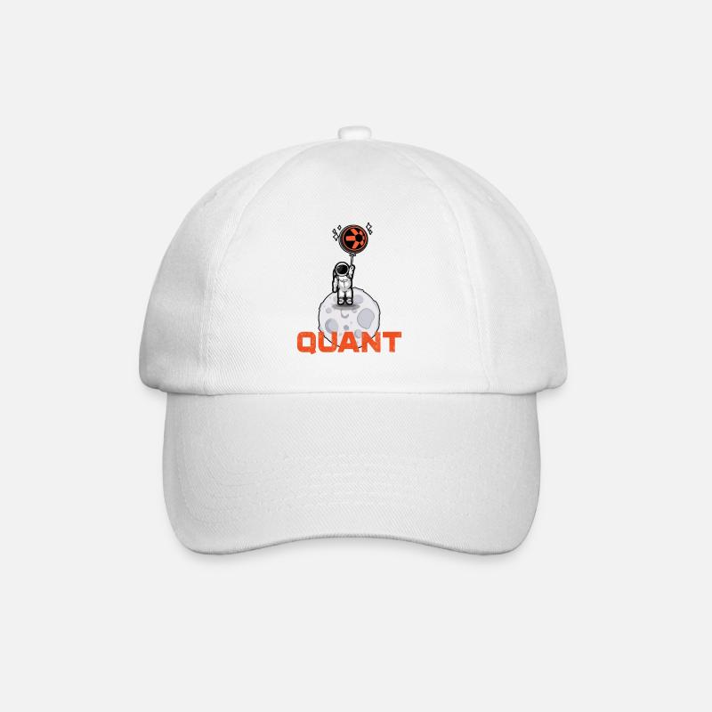 Quant crypto shirt Crypto Blockchain Money Gift - Baseball Cap - white/white