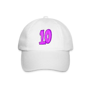 10 - Casquette classique - blanc/blanc - Devant