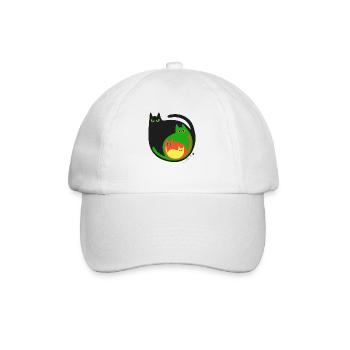 Rond de chats colorés illustration - Casquette classique - blanc/blanc - Devant