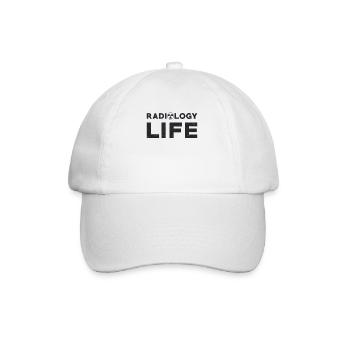 Röntgentechniker Radiology Life Tech Geschenkidee - Baseballkappe - Weiß/Weiß - Vorne