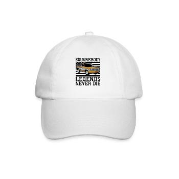 Pick Up Squarebody Truck Pickup Truck 4x4 - Baseball Cap - white/white - Front