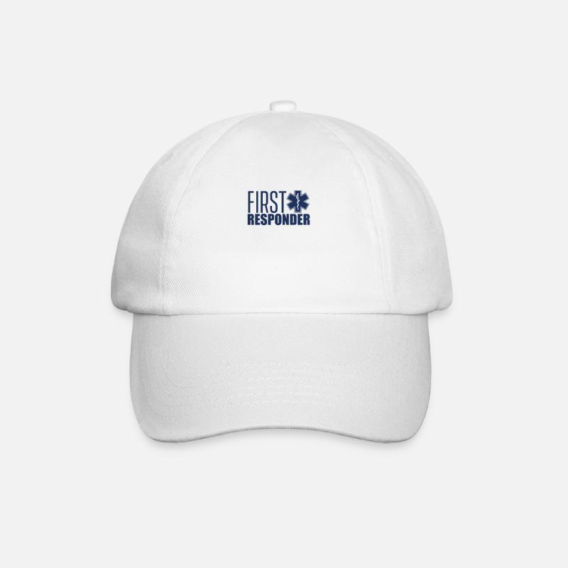 Équipe des premiers intervenants d’urgence - Casquette classique - blanc/blanc
