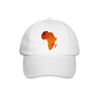 carte de l'Afrique - Casquette classique - blanc/blanc - Devant
