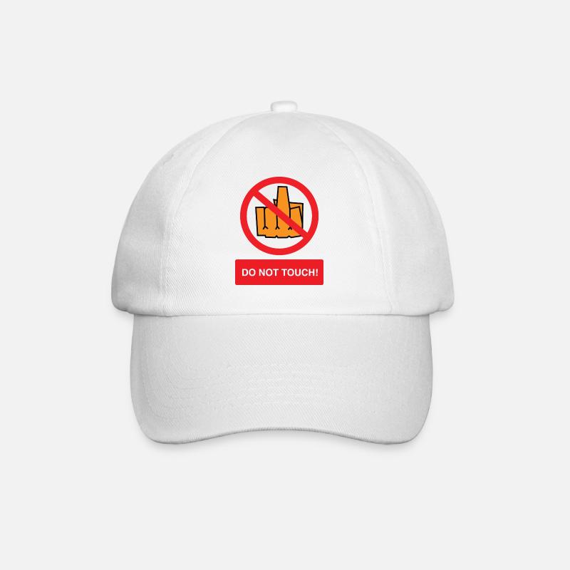 ne pas toucher - ne pas toucher - Casquette classique - blanc/blanc