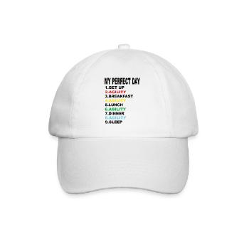 Mon agilité de jour parfaite - Casquette classique - blanc/blanc - Devant