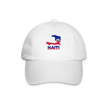 Haïti HaïtiEn Haïti Drapeau Fier Pays I Cadeau - Casquette classique - blanc/blanc - Devant