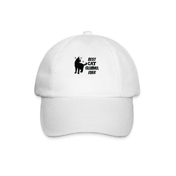 Meilleur chat Grand-mère jamais Grand-mère aime les chats - Casquette classique - blanc/blanc - Devant