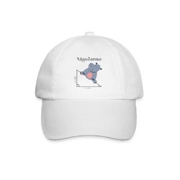 Hippoténouse - Casquette classique - blanc/blanc - Devant