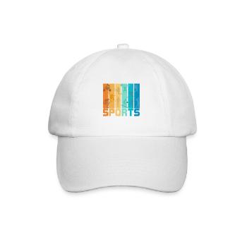 Sports - Baseball Cap - white/white - Front