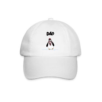 Papa Pingouin - Casquette classique - blanc/blanc - Devant
