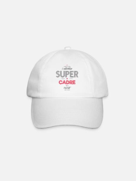 L authentique super cadre - Casquette classique - blanc/blanc