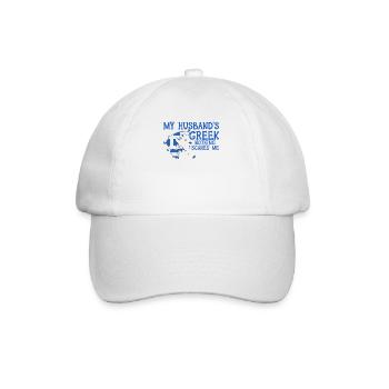 Femme Grèce Grec Grec - Casquette classique - blanc/blanc - Devant