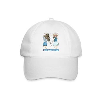 BFF - Best Friend Forever - Casquette classique - blanc/blanc - Devant
