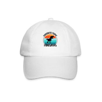 Paléontologie Dinosaures - Casquette classique - blanc/blanc - Devant