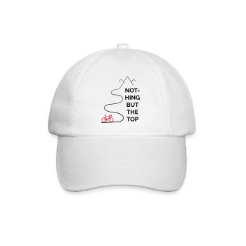 Roadbike - nothing but the top - Baseball Cap - white/white - Front