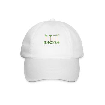 Rechenzentrum Informatik Garten Rechen - Baseballkappe - Weiß/Weiß - Vorne