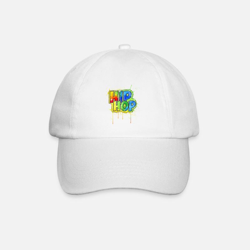 hip hop - Casquette classique - blanc/blanc