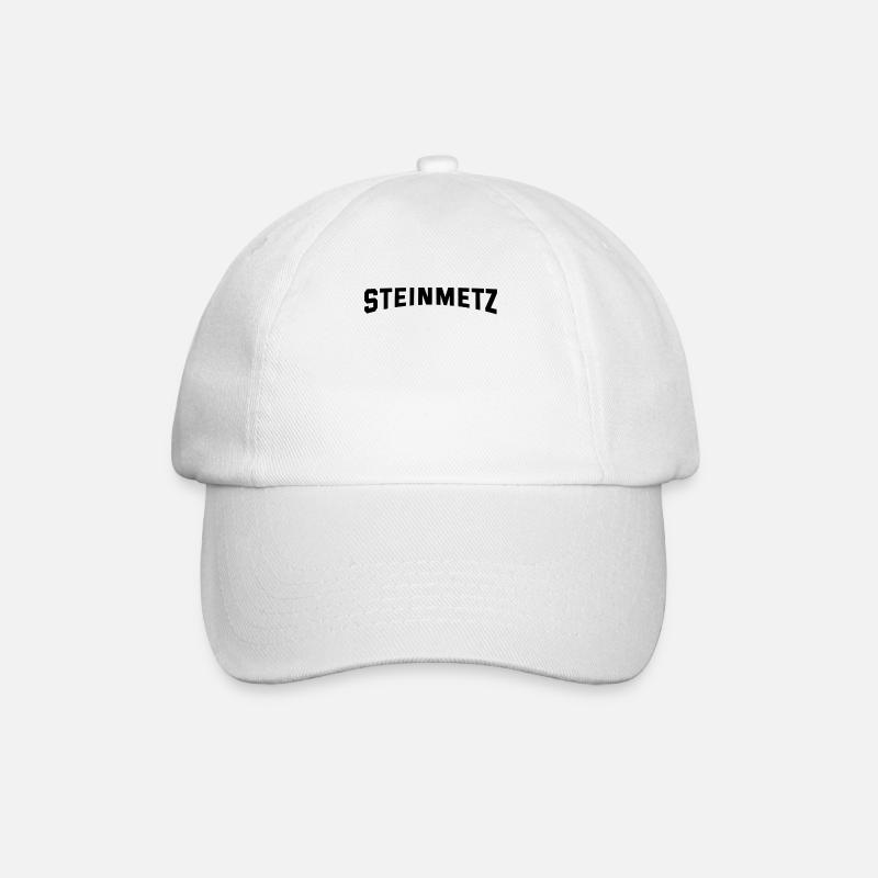 Steinmetz - Baseballkappe - Weiß/Weiß
