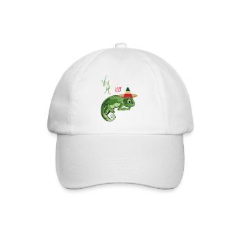 Viva Mexico Sombrero - Baseball Cap - white/white - Front