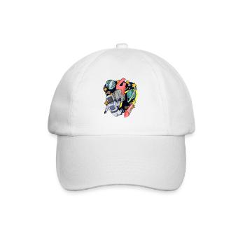 4 anniversaire garçon - 4 ans - J’ai 4 ans - Casquette classique - blanc/blanc - Devant