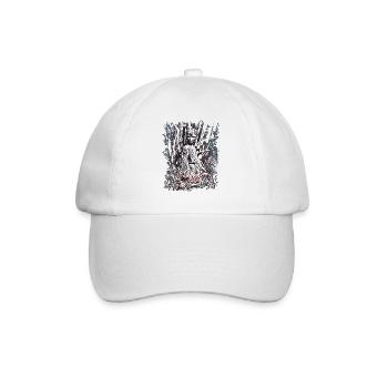 Wurzelmännlein Groot - Baseball Cap - white/white - Front