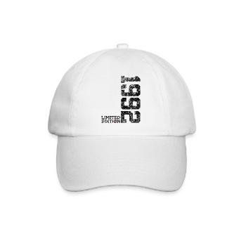 34TH BIRTHDAY 34 YEARS LIMITED EDITION 1992 - Baseball Cap - white/white - Front