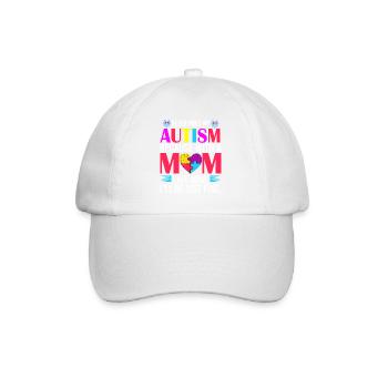 Journée mondiale de sensibilisation à l’autisme Cadeau de maman autiste - Casquette classique - blanc/blanc - Devant