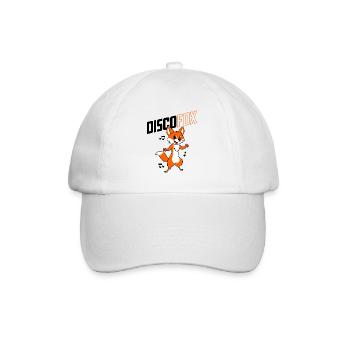 Disco Fuchs - Baseballkappe - Weiß/Weiß - Vorne