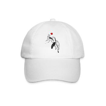 Tortue - Casquette classique - blanc/blanc - Devant
