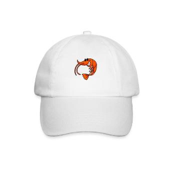 Crevette - Casquette classique - blanc/blanc - Devant